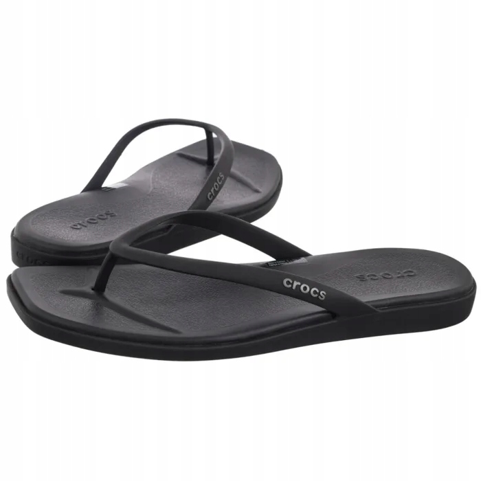 Nazouváky Crocs Miami Flip Black 211435-001 Černé