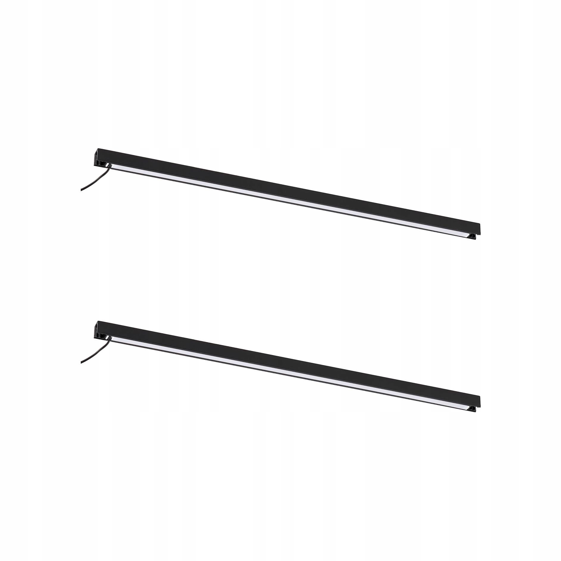 2 ks Led pásek Silverglans 60 cm Stmívací Antracit IP44