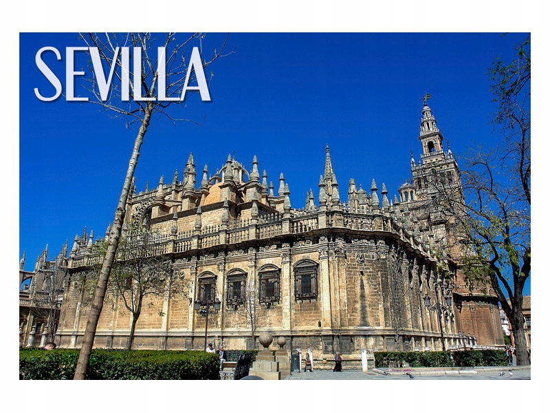 

Sewilla Catedral de Sevilla Magnes na lodówkę