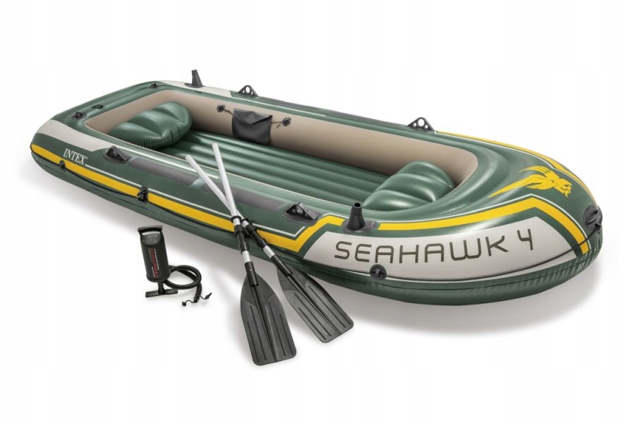 Intex Nafukovací člun Seahawk 4 Set 351 x 145 cm 68351NP