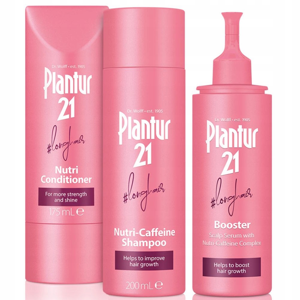 Plantur 21 Shampoo Conditioner Booster #longhair 200ml/175ml/125ml