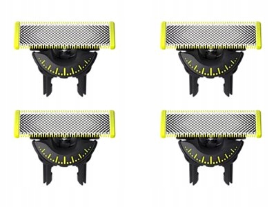 Philips Vyměnitelná čepel (4 ks) OneBlade QP440/50 Černá/Zelená