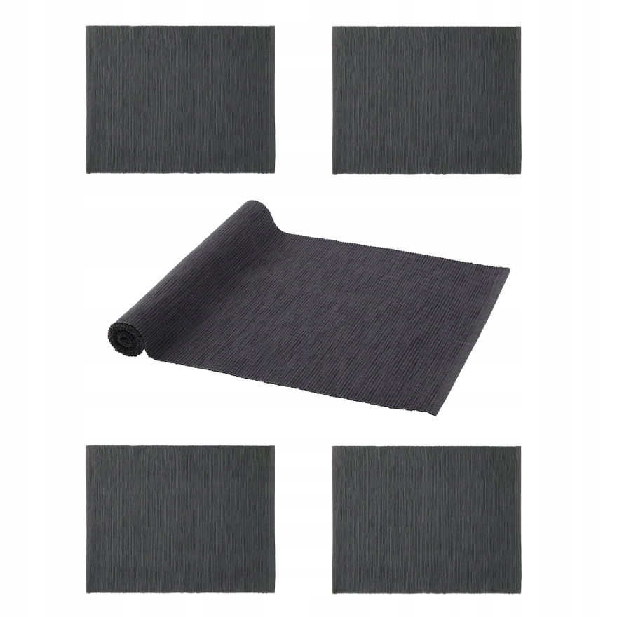 

Ikea Marit podkładki 4szt bieżnik czarny