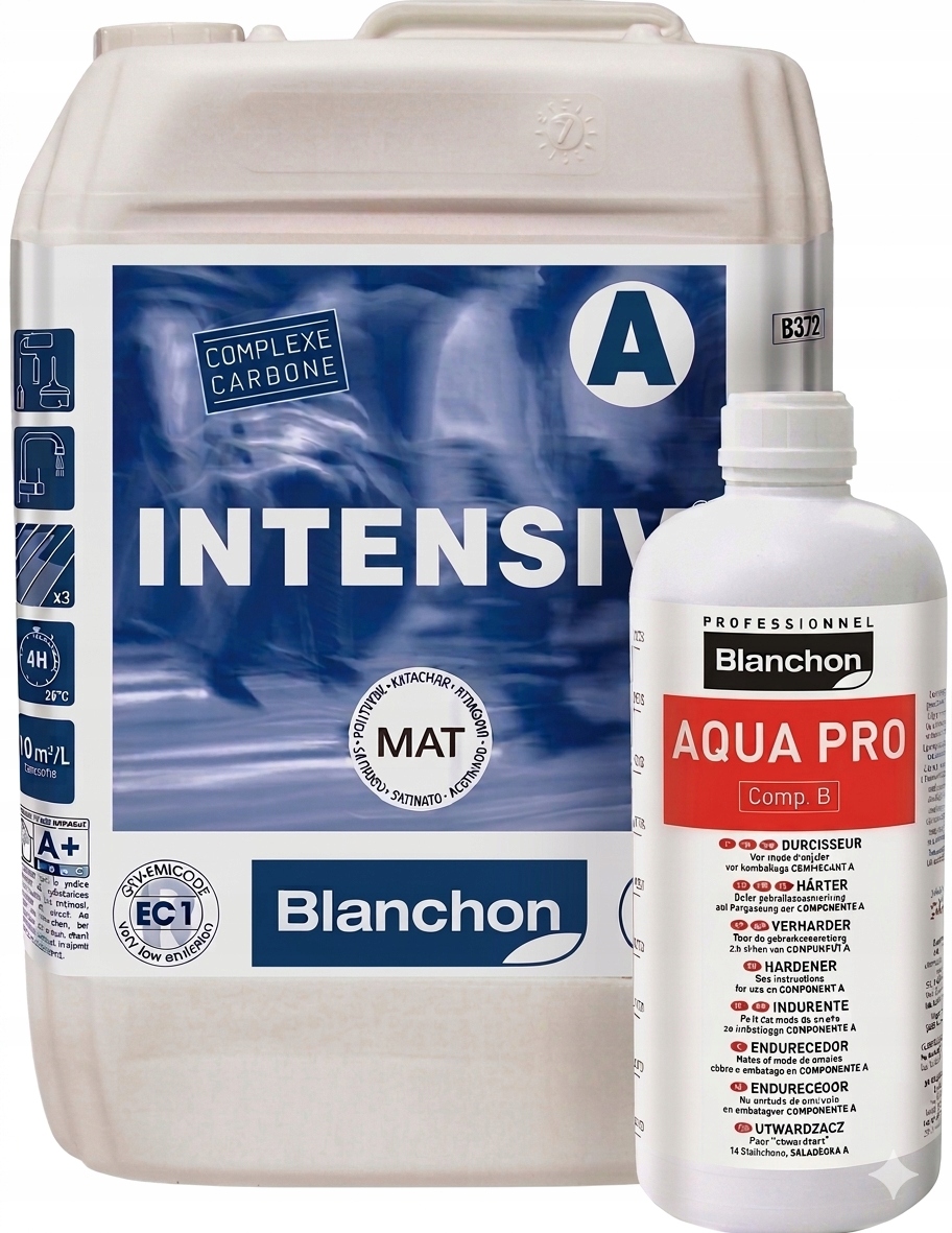 Lakier 2k dwuskładnikowy Blanchon Intensiv Mat+ utwardzacz 5L