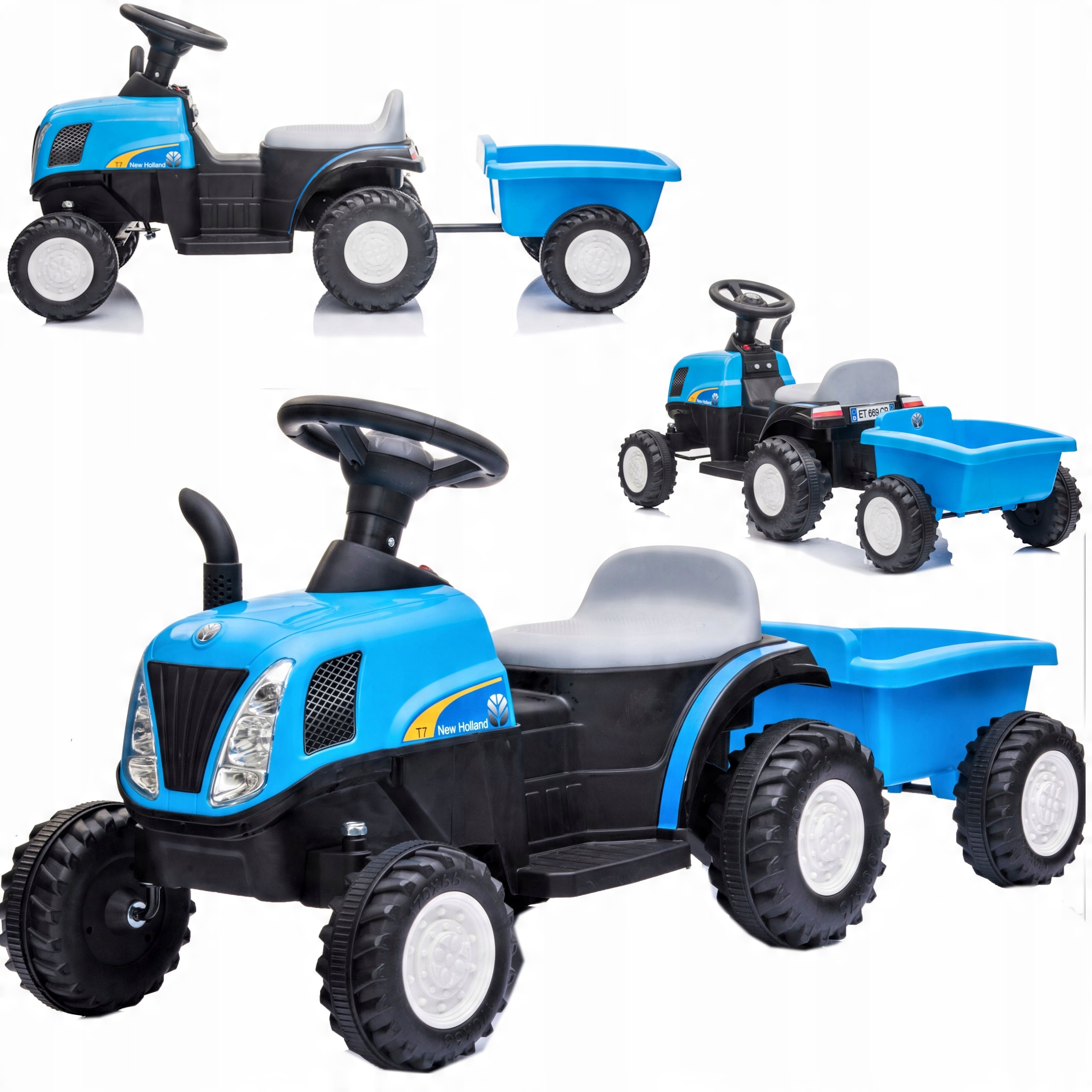 

Traktor New Holland Na Akumulator Niebieski Coil