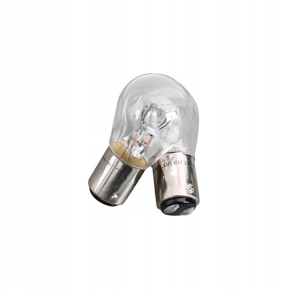 

Żarówki lampy cofania i hamowania 6V 18/5W Garbus