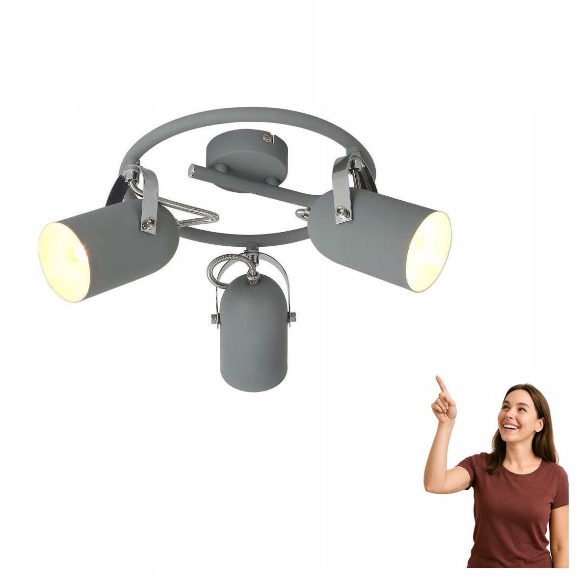 Spot reflektorová lampa Gray 98-66497 Candellux