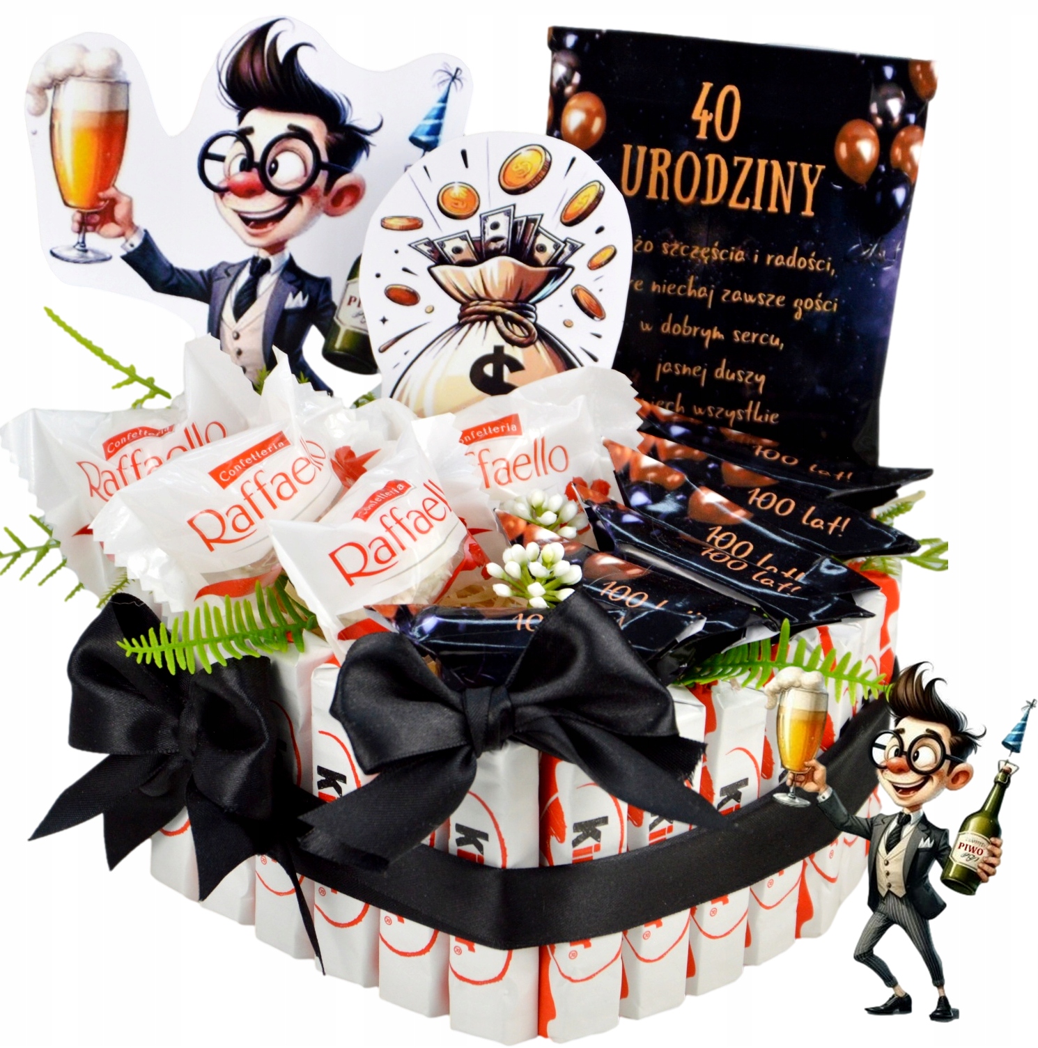 Levně sladký dárek k 18 20 25 35 45 50 80 99. narozeninám pro kluka dívky