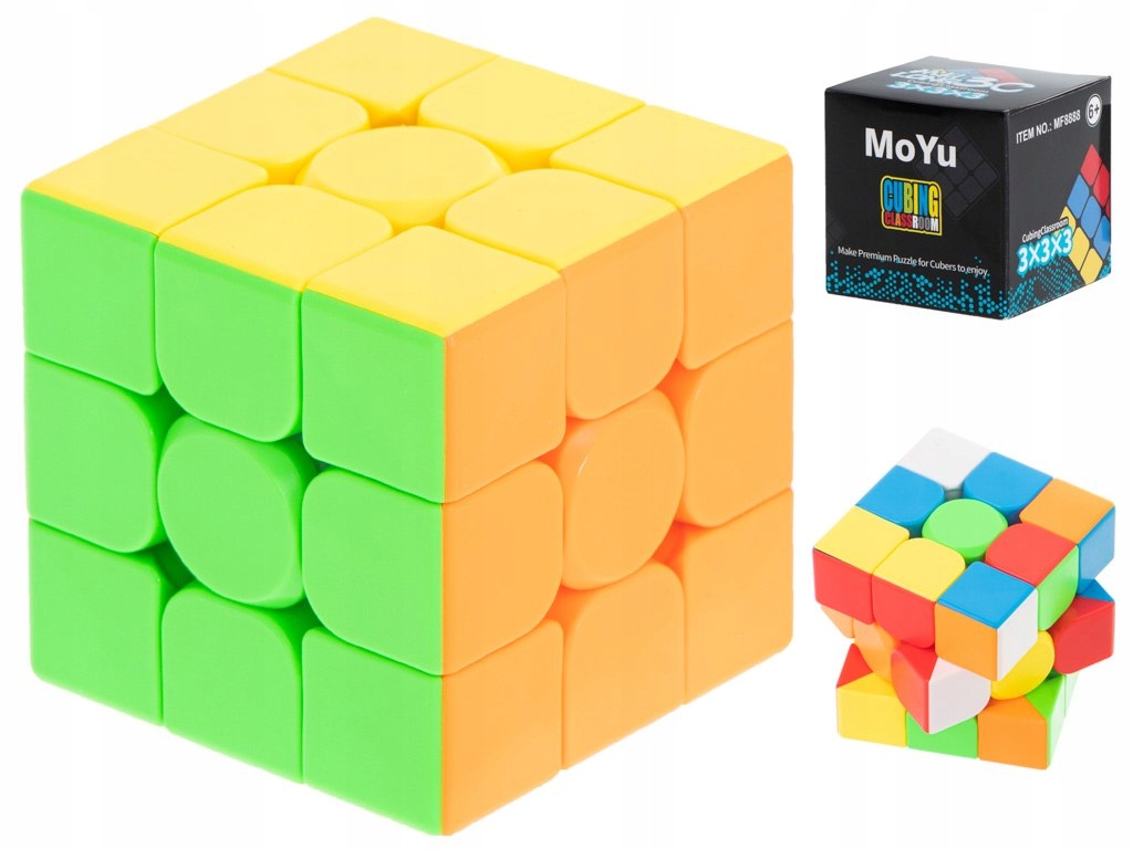 

Gra logiczna Kostka Rubika łamigłówka 3x3 MoYu
