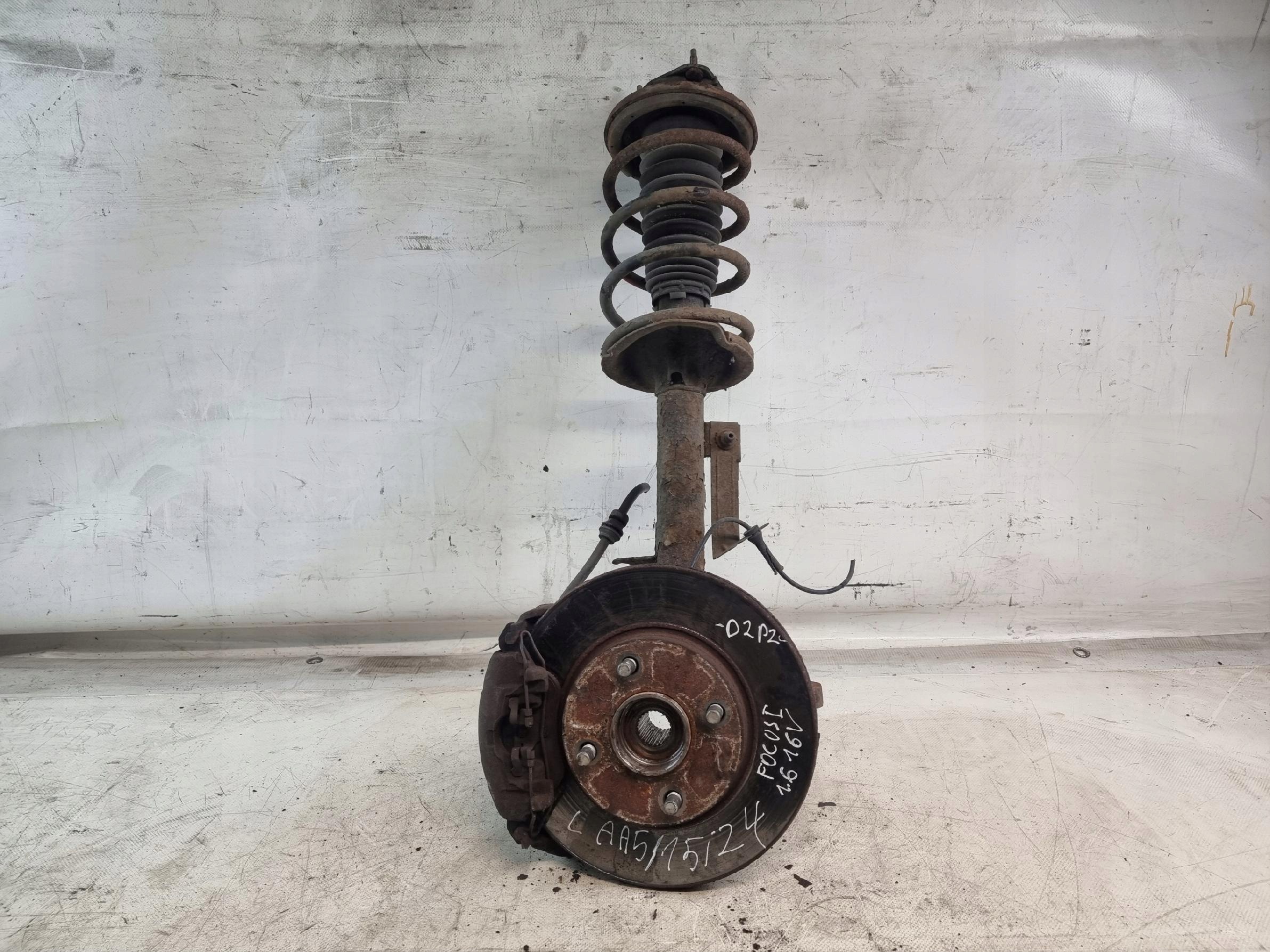 shock absorber left front FORD FOCUS MK1 swing disc caliper