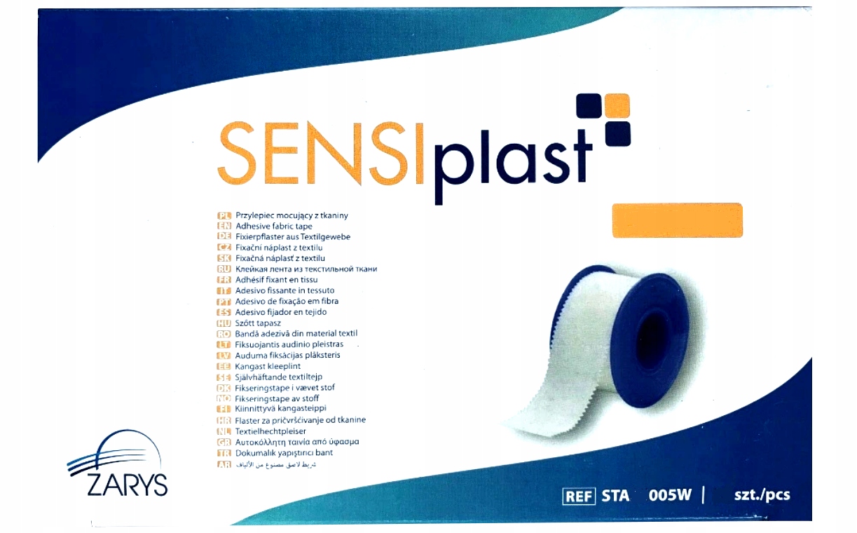 

SENSIplast plaster tkaninowy 2,5cmx5m 12szt.