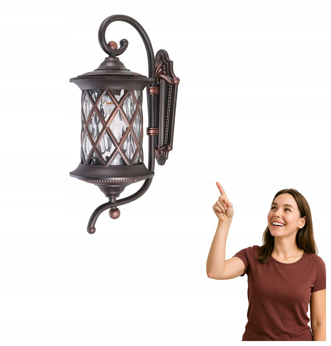 Vonkajšie nástenné svietidlo Lantern 6911 Nowodvorski
