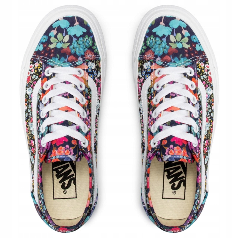 Vans old skool top damskie w kwiaty