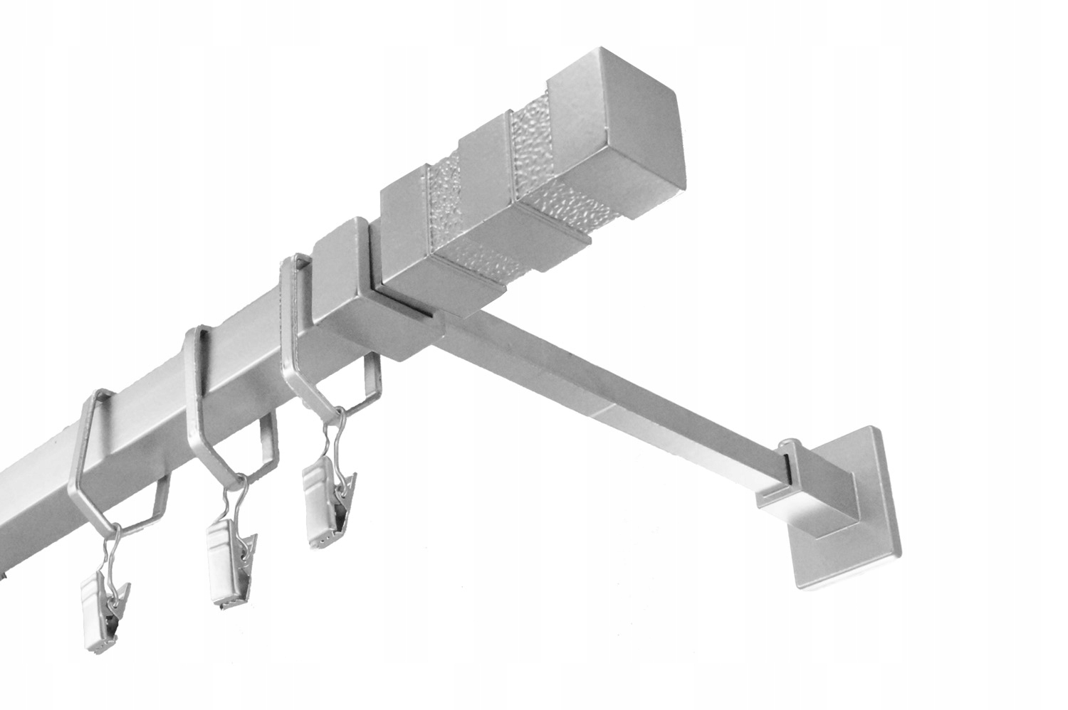 

Karnisz kwadro metalowy pojedyńczy 110 cm