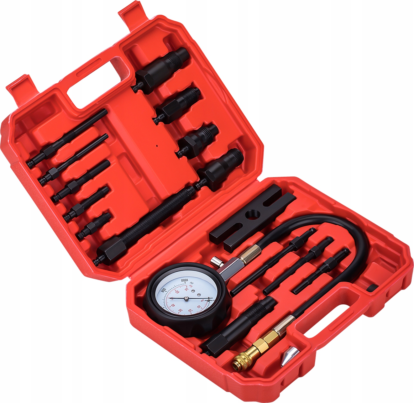 Tester Měřič Kompresního Tlaku Komprese Diesel 0-70 Bar KD12516