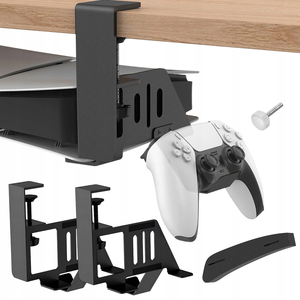 Poziomy Uchwyt Wieszak Do PS5 PS5 Slim 20KG Stabilny Titanowy