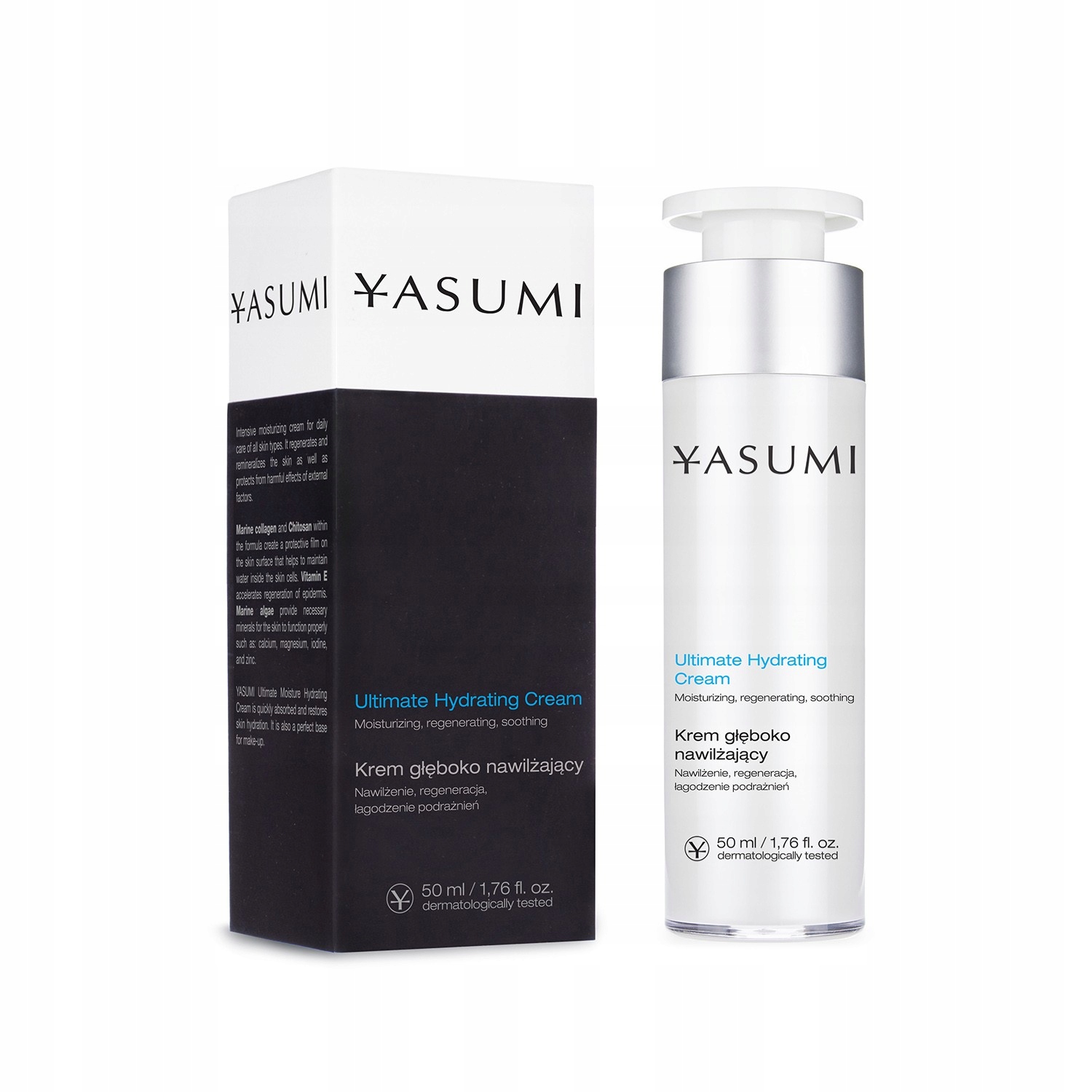 Yasumi Krem nawilżający do twarzy Ultimate 50 ml