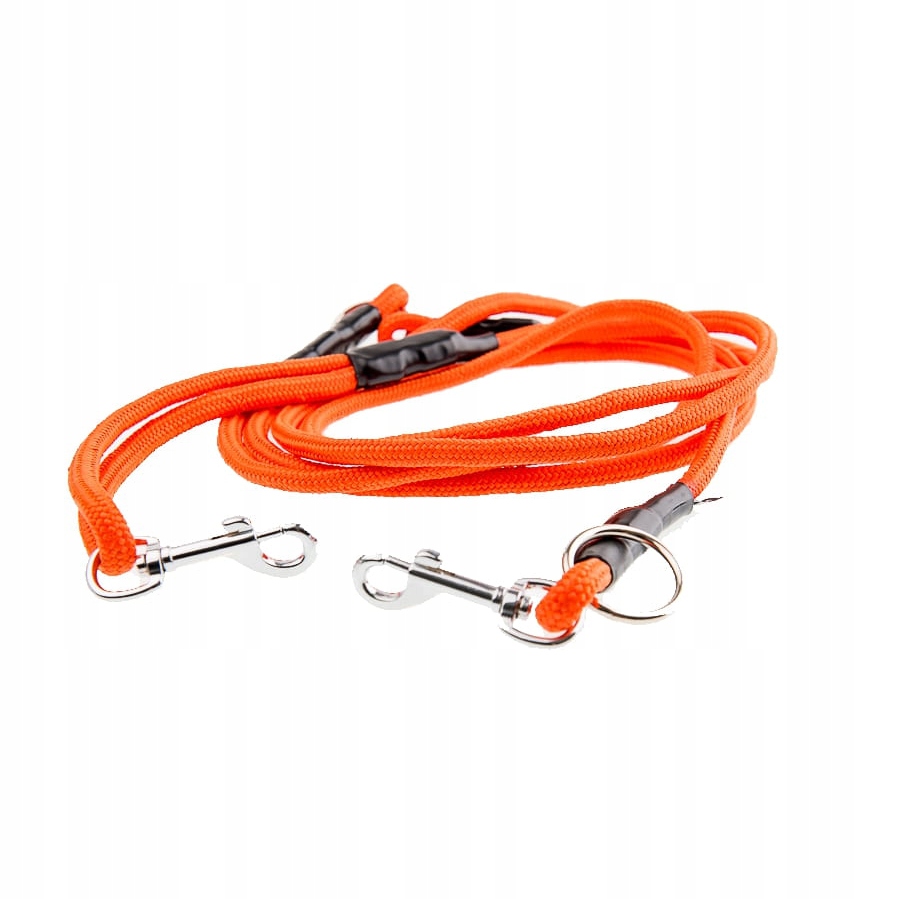 

Smycz przepinana dla psa 4wild 3 m fi 10 pomarańcz