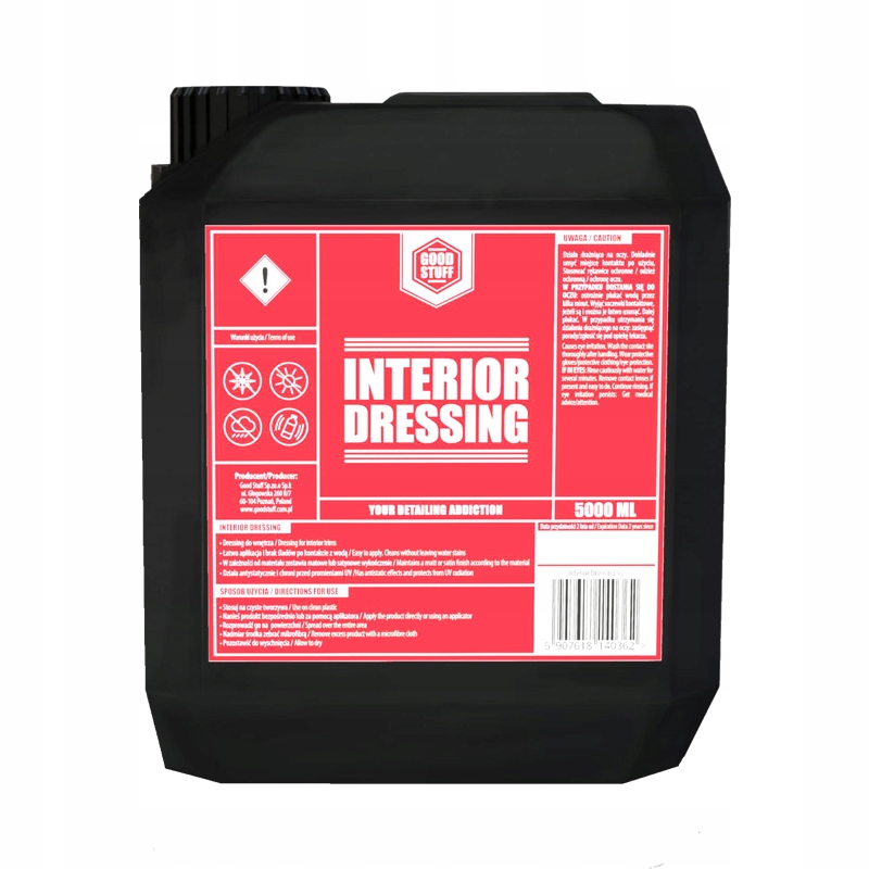 Good Stuff Interior Dressing Mat 5L Producent Good Stuff