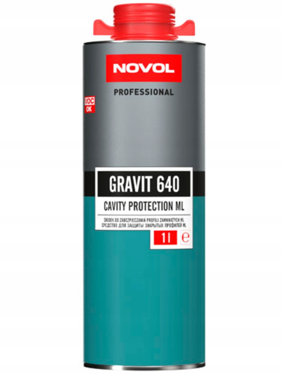 

Novol Gravit 640 konserwacja profili zamkniętych