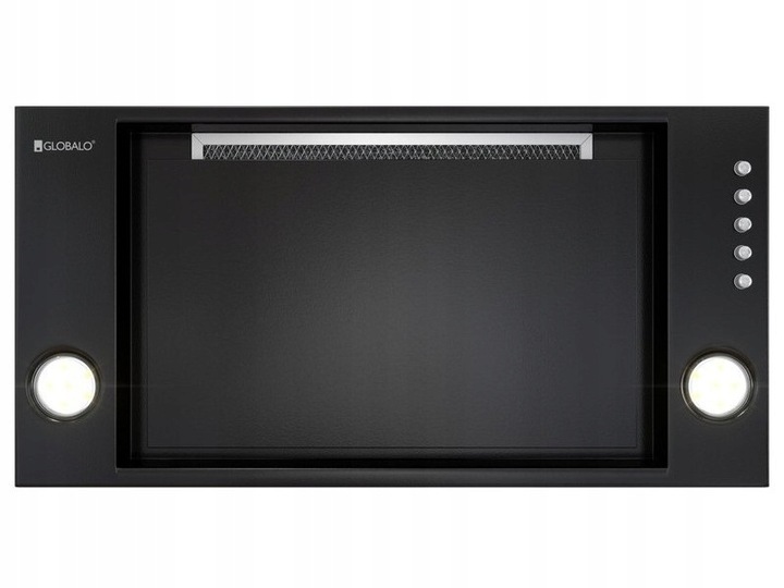 Okap Globalo Retio 60.2 Black 525m³/h 48dB Czarny Stal lakierowana