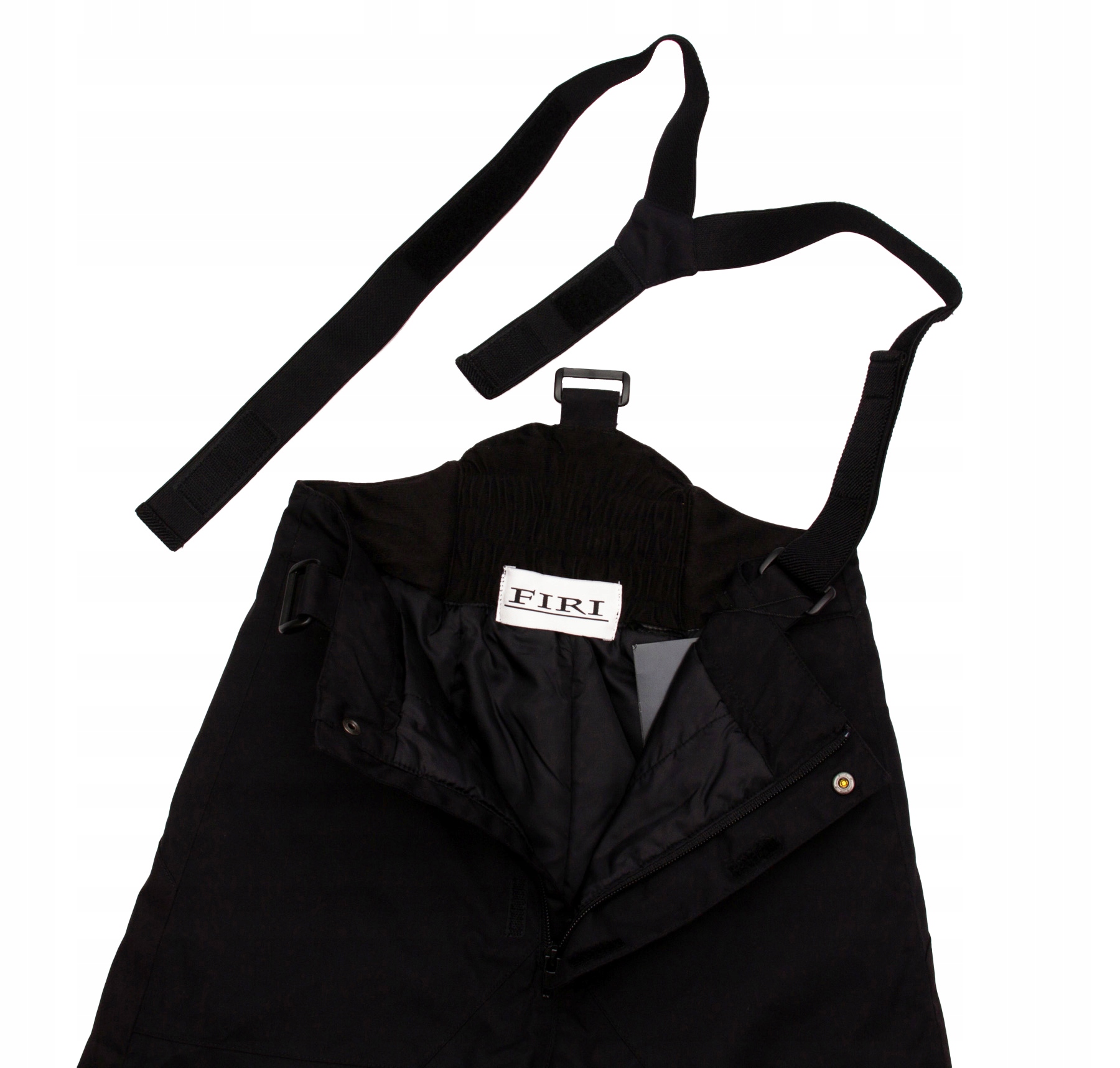 SPODNIE NARCIARSKIE dziecięce KOMBINEZON zimowy dziecięcy czarny FIRI 122 EAN (GTIN) 5903769996179