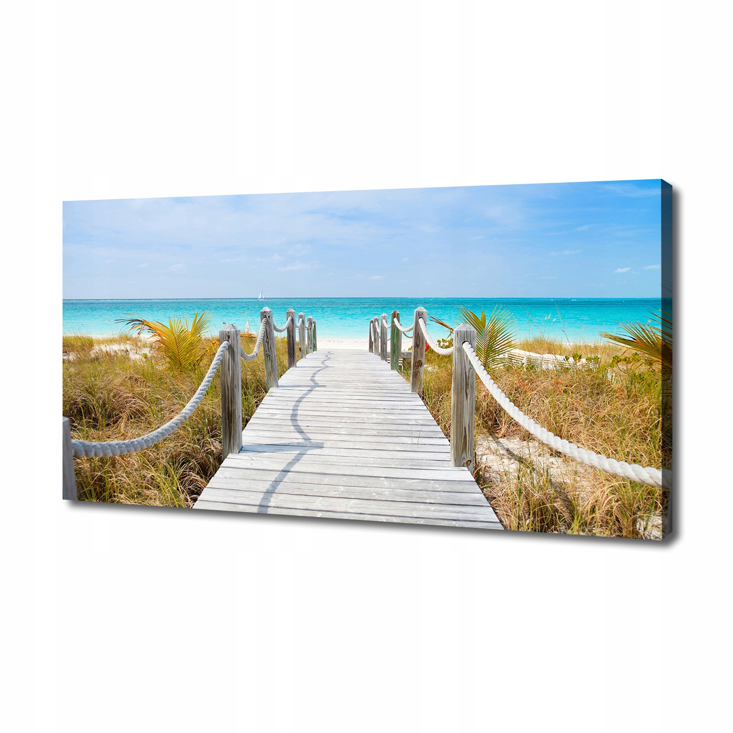

Foto obraz na płótnie Ścieżka nad morzem 140x70 cm