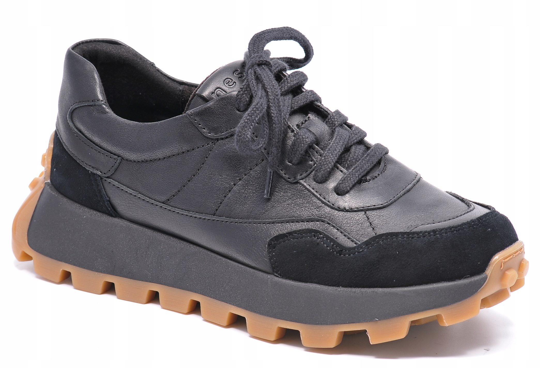 Sneakersy Nessi 24618 Czarne Rozmiar 37