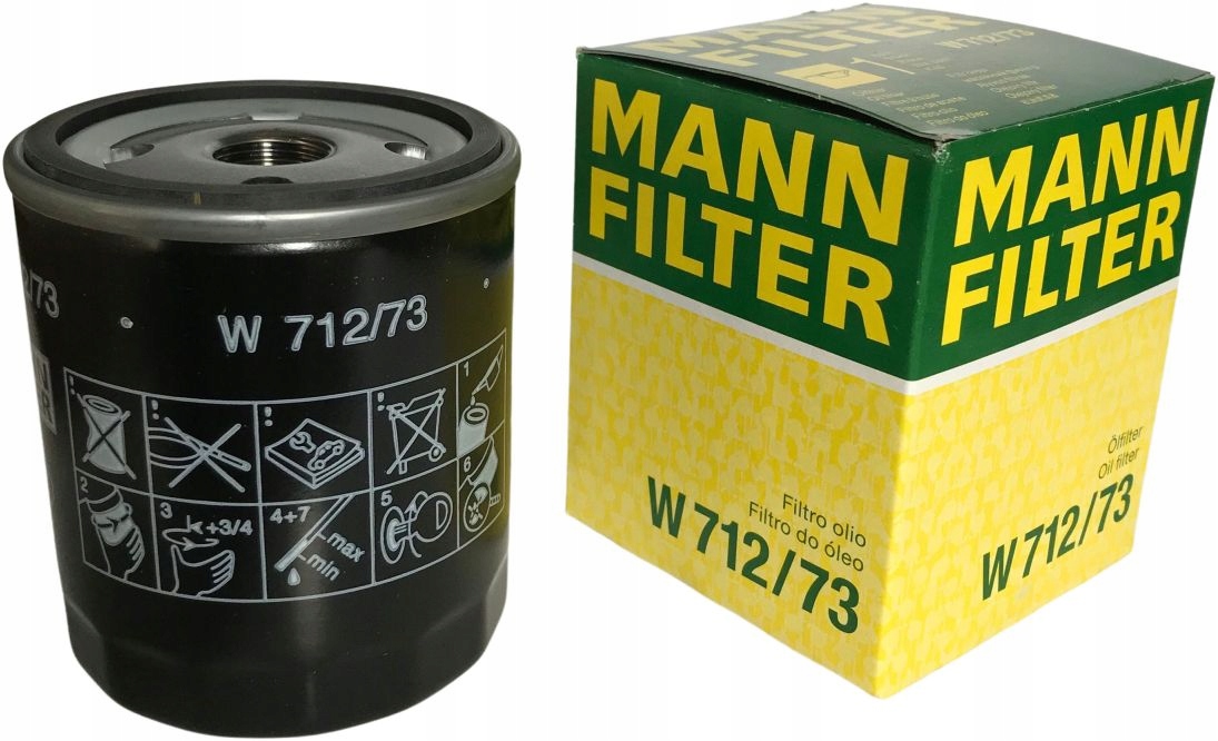 

Mann W712/73 Filtr Oleju Ford Focus C-max
