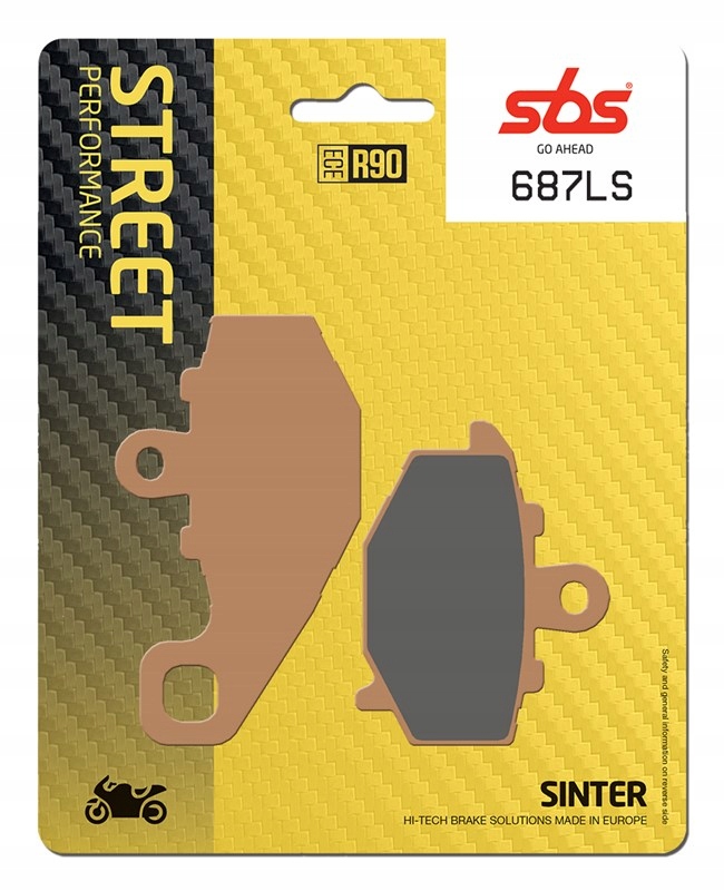 Sbs Brzdové Doštičky KH192 Street Excel/racing Sinter Farba Zlatá