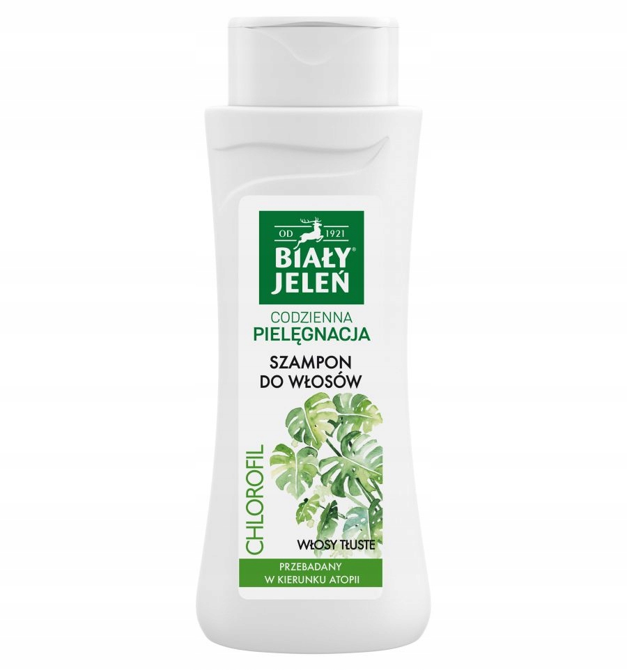 

Biały Jeleń Szampon Chlorofil Włosy Tłuste 300ml