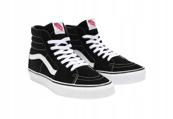 Vans SK8-HI Sportovní Boty Šedé, Šněrovací, S Logem Kůže 37 U_a