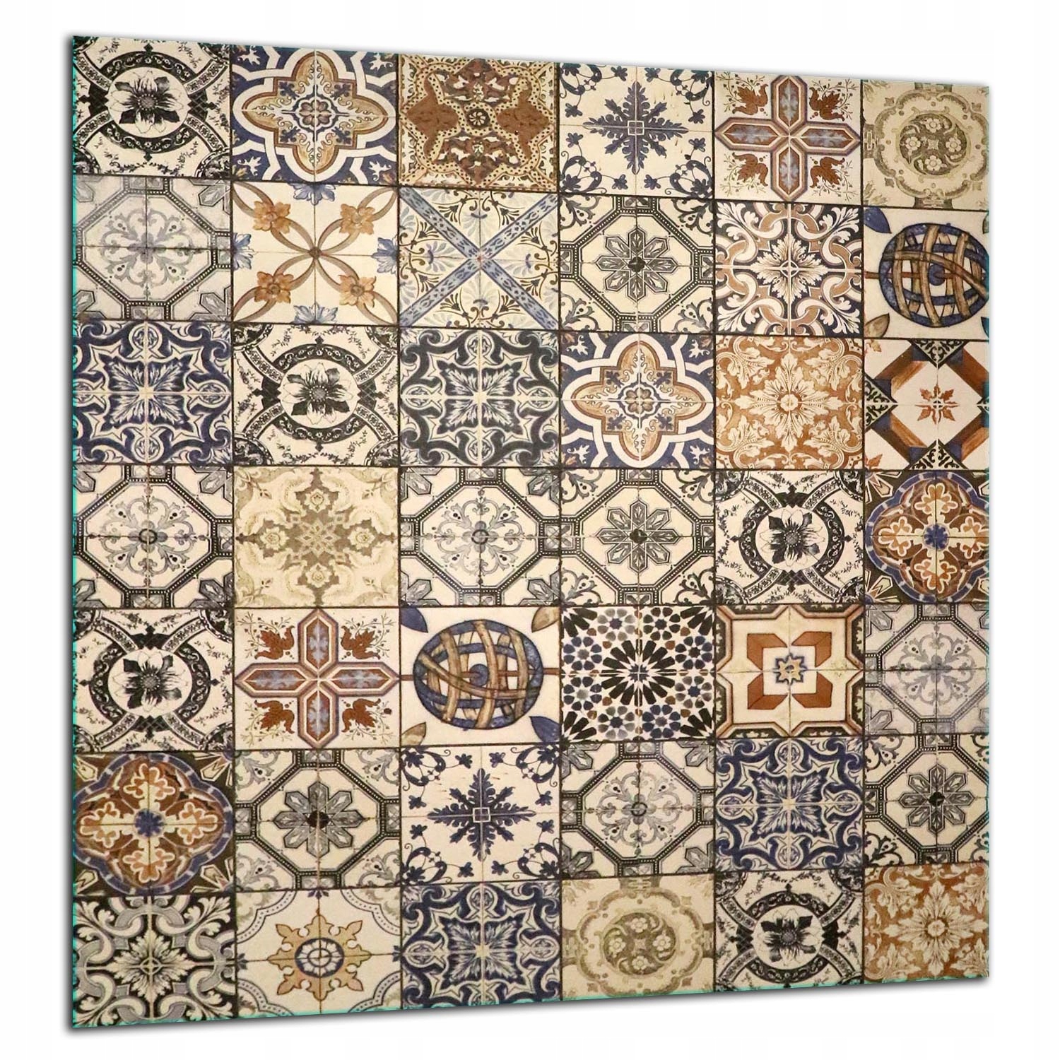 Skleněná Ochranná Deska Panel Lepidlo 60x65 Mozaika 7v1