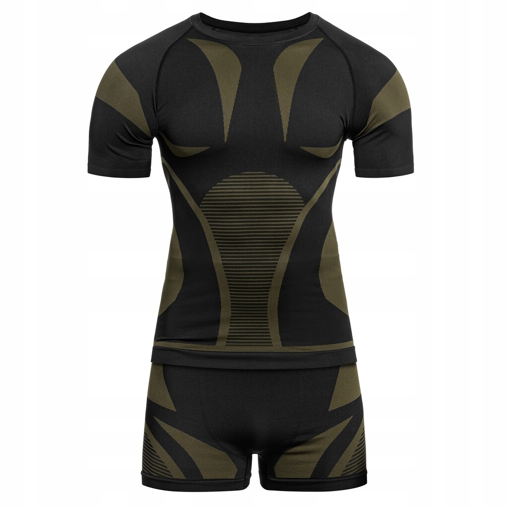 Termoaktivní spodní prádlo Mil-Tec krátké 4Way Stretch Performance Black 2XL/3XL