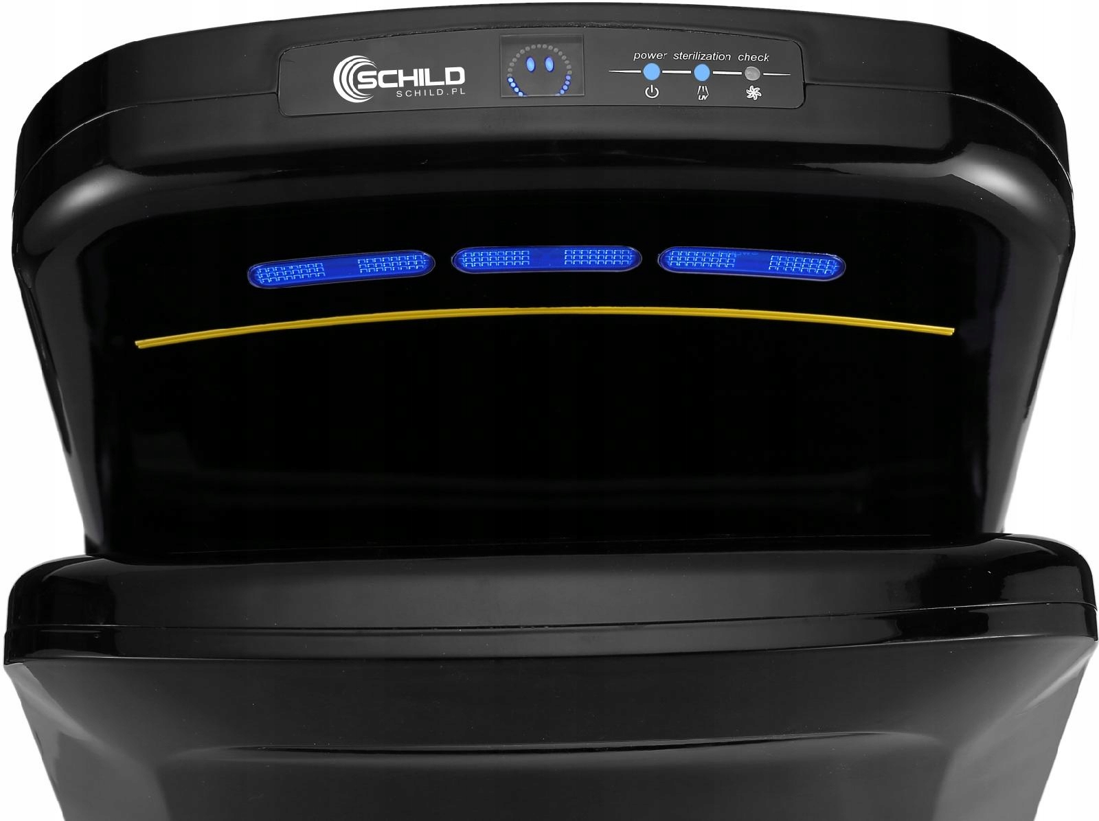 Suszarka do rąk KIESZENIOWA sterylizacja UV CZARNA EAN (GTIN) 5904555608030