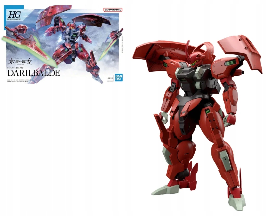 Gundam Hg 1/144 Darilbalde Model