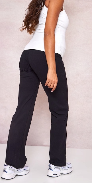 PRETTYLITTLETHING SPODNIE CIĄŻOWE CZARNE 42 EKB Marka Prettylittlething