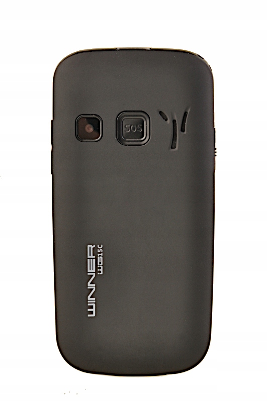 TELEFON KOMÓRKOWY WG15c DLA SENIORA BABCI DZIADKA Kolor czarny