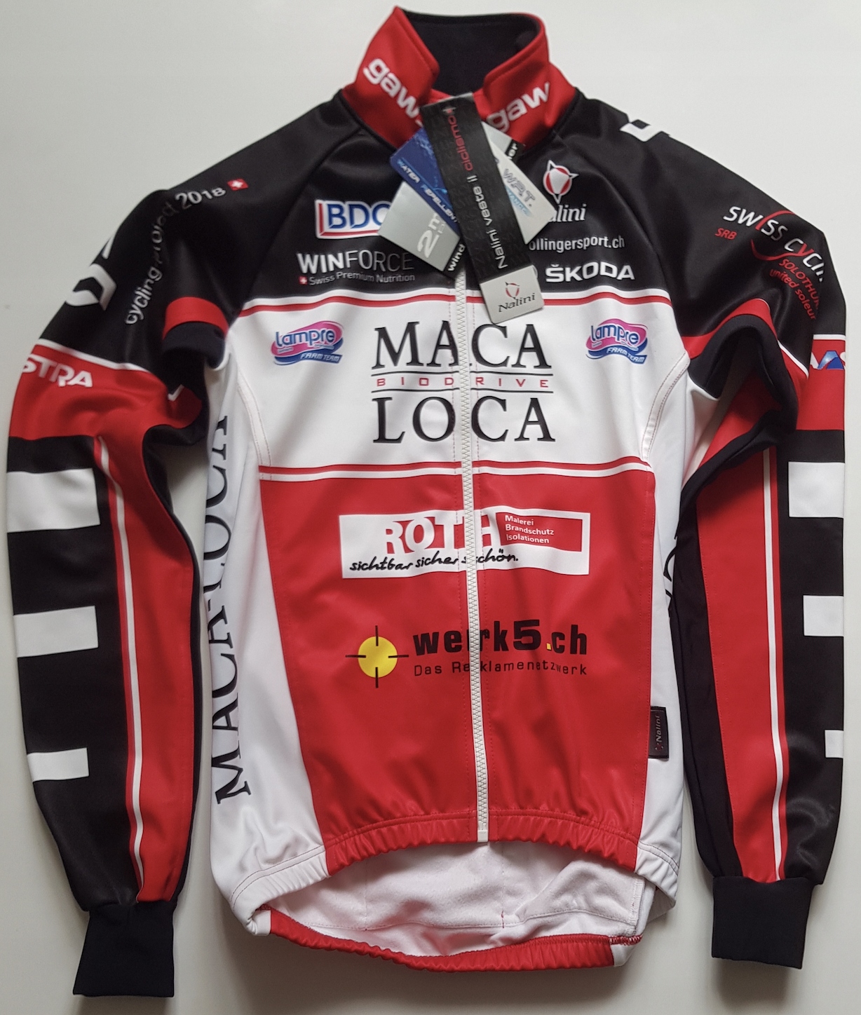 Kurtka rowerowa Nalini teamowa Lampre r. XXS|-65%