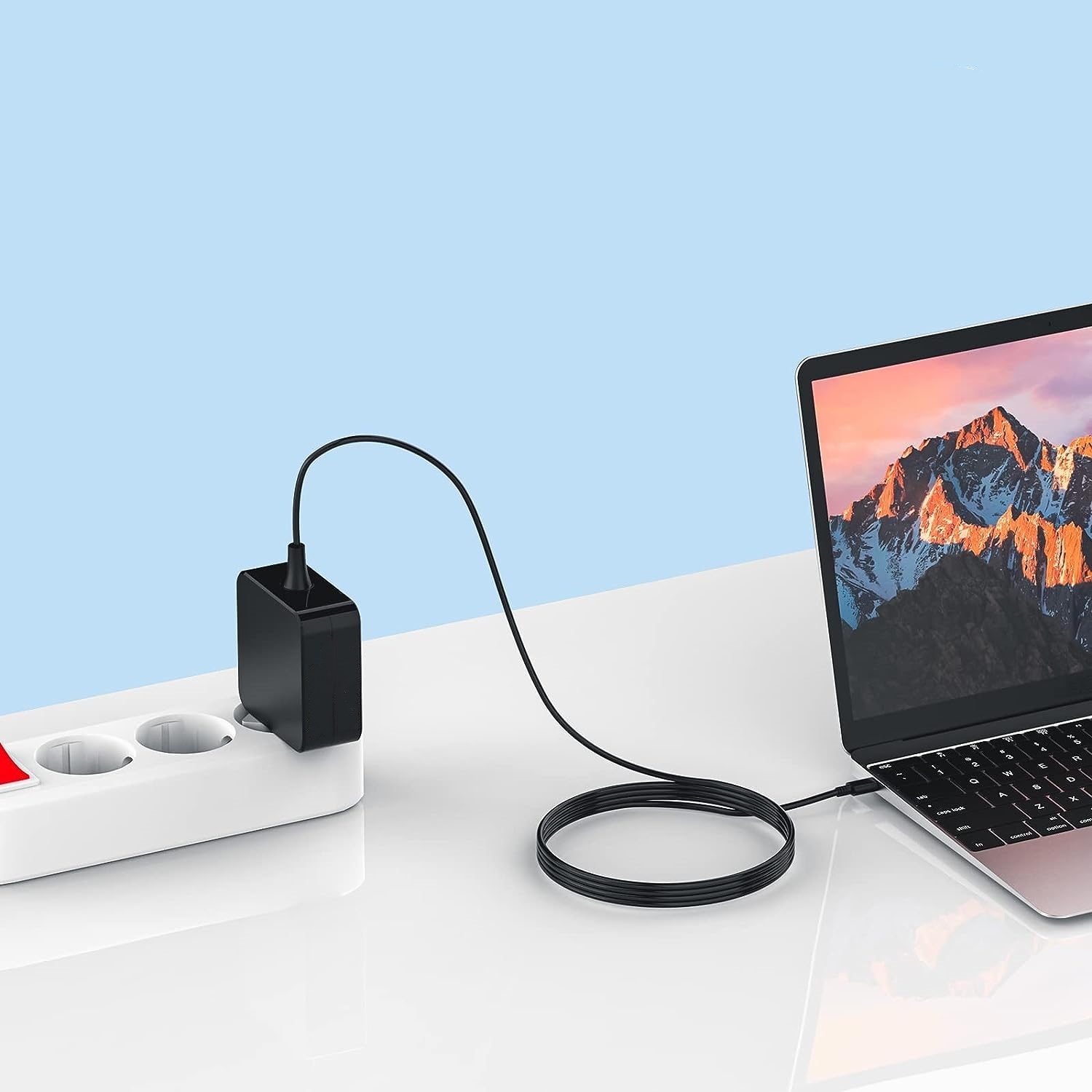 Zasilacz ładowarka 65W do laptopa USB-C Ładowarka zasilacz laptopa Moc zasilacza 65 W