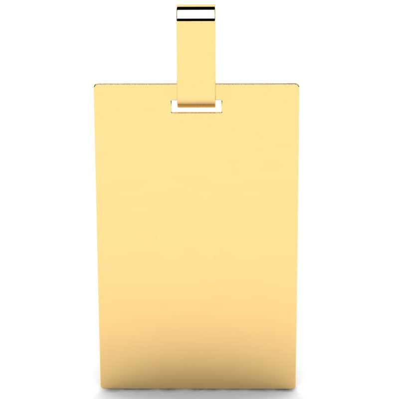 

Wisiorek Złoty Nieśmiertelnik 47MM Grawer 14KR