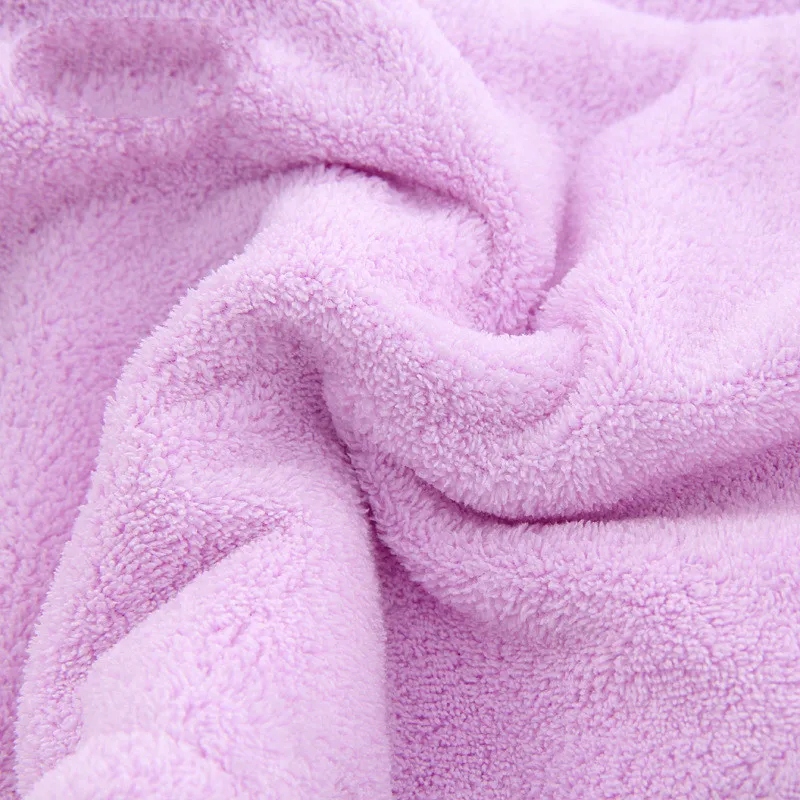 Turban do włosów ręcznik z mikrofibry do suszenia fioletowy SEOL Cosmetics Kolor dominujący odcienie fioletu