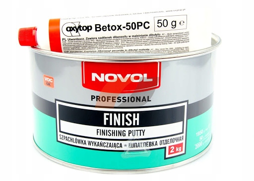 NOVOL FINISH автомобильный шпатлевка 2 кг