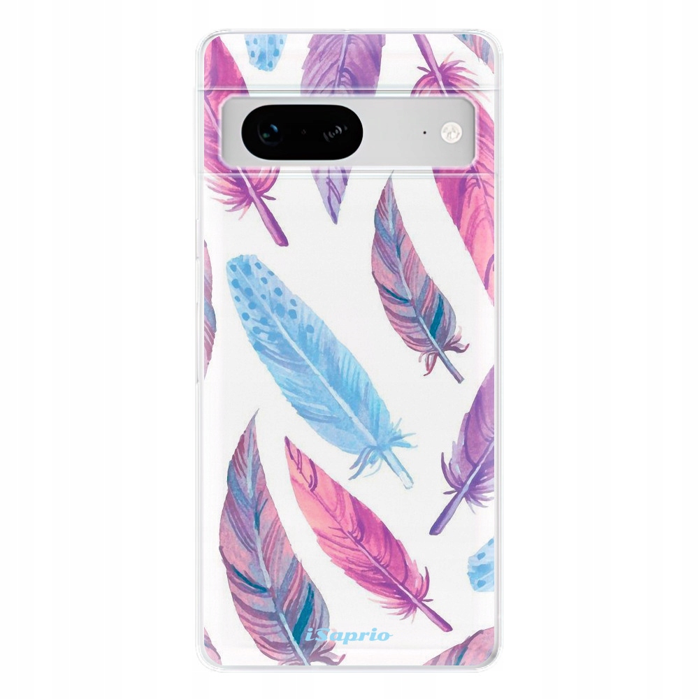 Silikonowe etui iSaprio Feather Pattern 10 do Google Pixel 7 5G