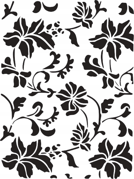 Malířská šablona na omítky 92 cm Architektonický beton Omítka