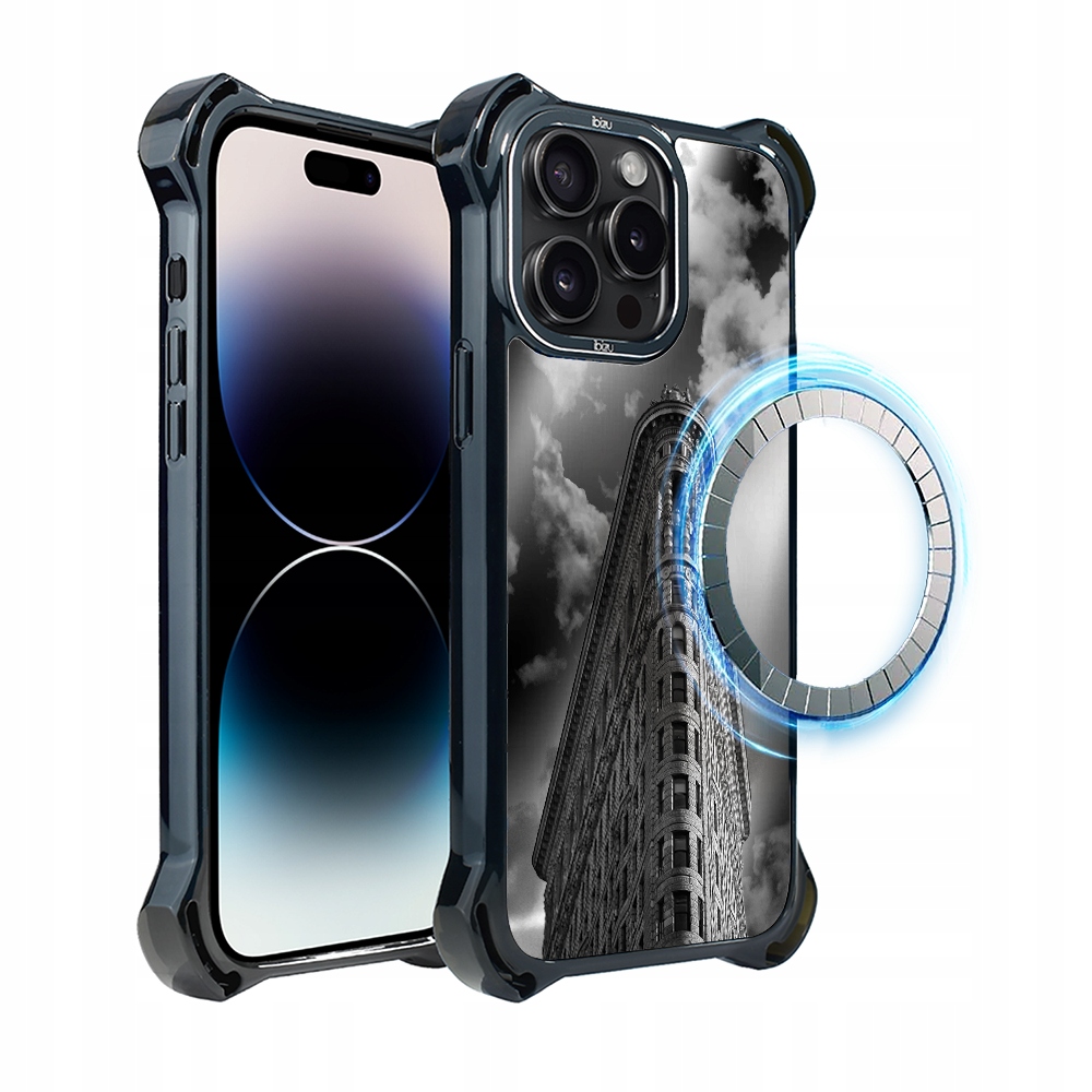 Pouzdro iPhone 14 Pro Ibizu DropGuard Ultra s MagSafe, Flatiron