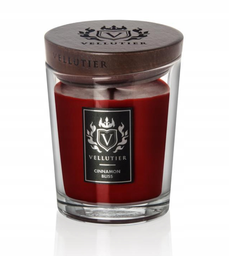 Vellutier Svíčka Střední Sklenice Cinnamon Bliss