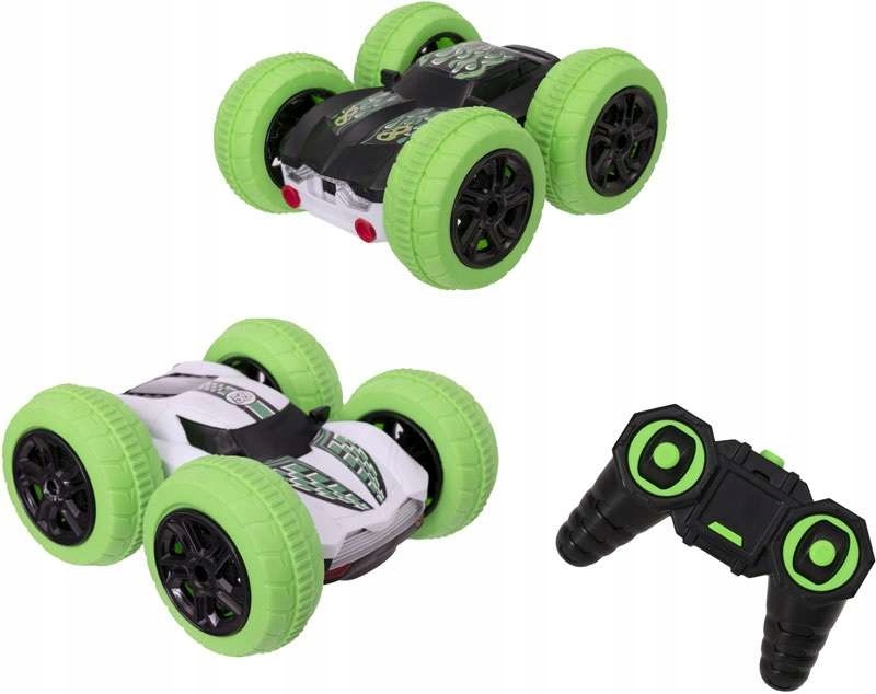 

Teamsterz Auto Przewrotka Rc Zielone Koła 4+