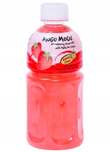 

Mogu Mogu Truskawka z Nata de Coco 320 ml