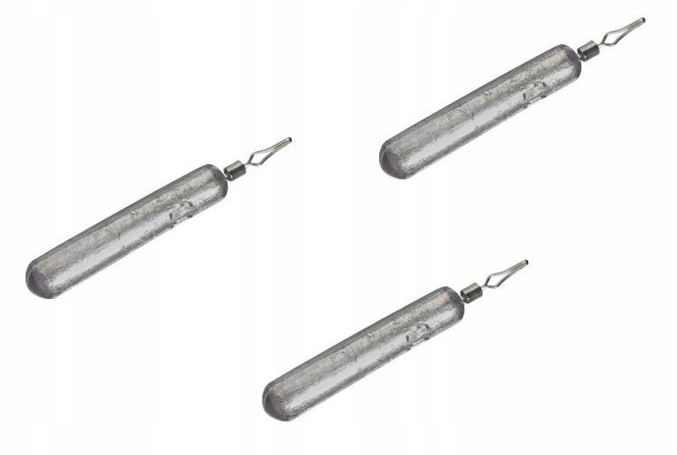 Abc CIĘŻAREK PAŁECZKA DROP SHOT 10 GRAM OP.3SZT KO Rodzaj ciężarek cylindryczny